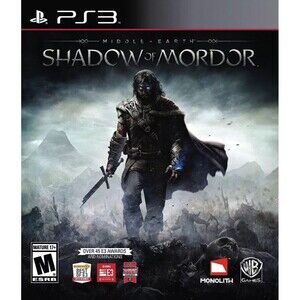 Middle Earth Shadow of Mordor For PlayStation 3 With Case PS3